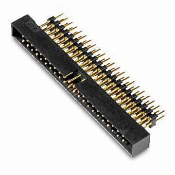 1,27*2,54 mm-es doboz fejléc egyenes, ház hozzáadása